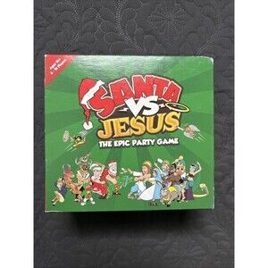 Santa VS Jesus The Epic Party Card Game | Adult Board Games Card Games Christmas